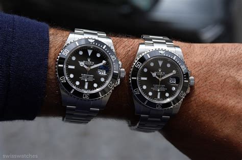 rolex submariner 40 and 41mm